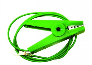 Agrifence Earth Lead On Green Croc Clip