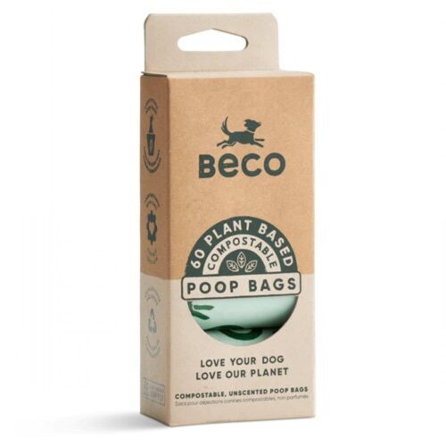 Becoo Home Compostable Poop Bags (60)